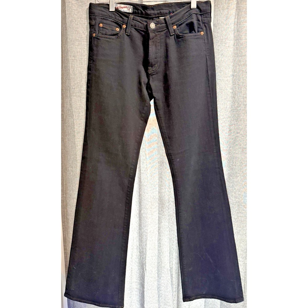 Red Engine Jeans Womens 29 Dark Wash Bootcut Denim Made In USA Long